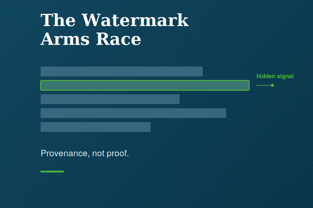 The Watermark Arms Race: What Claude's Invisible Text Marks Really Change